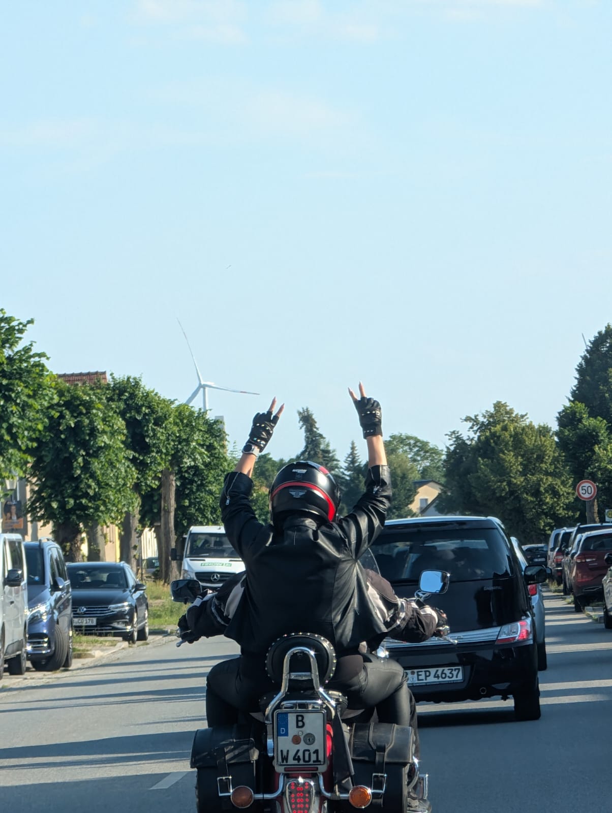 Eine schöne Ausfahrt geht zu Ende
